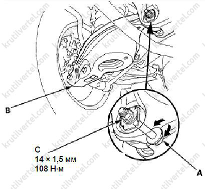 Honda Pilot с 2008 года - операции с подвеской