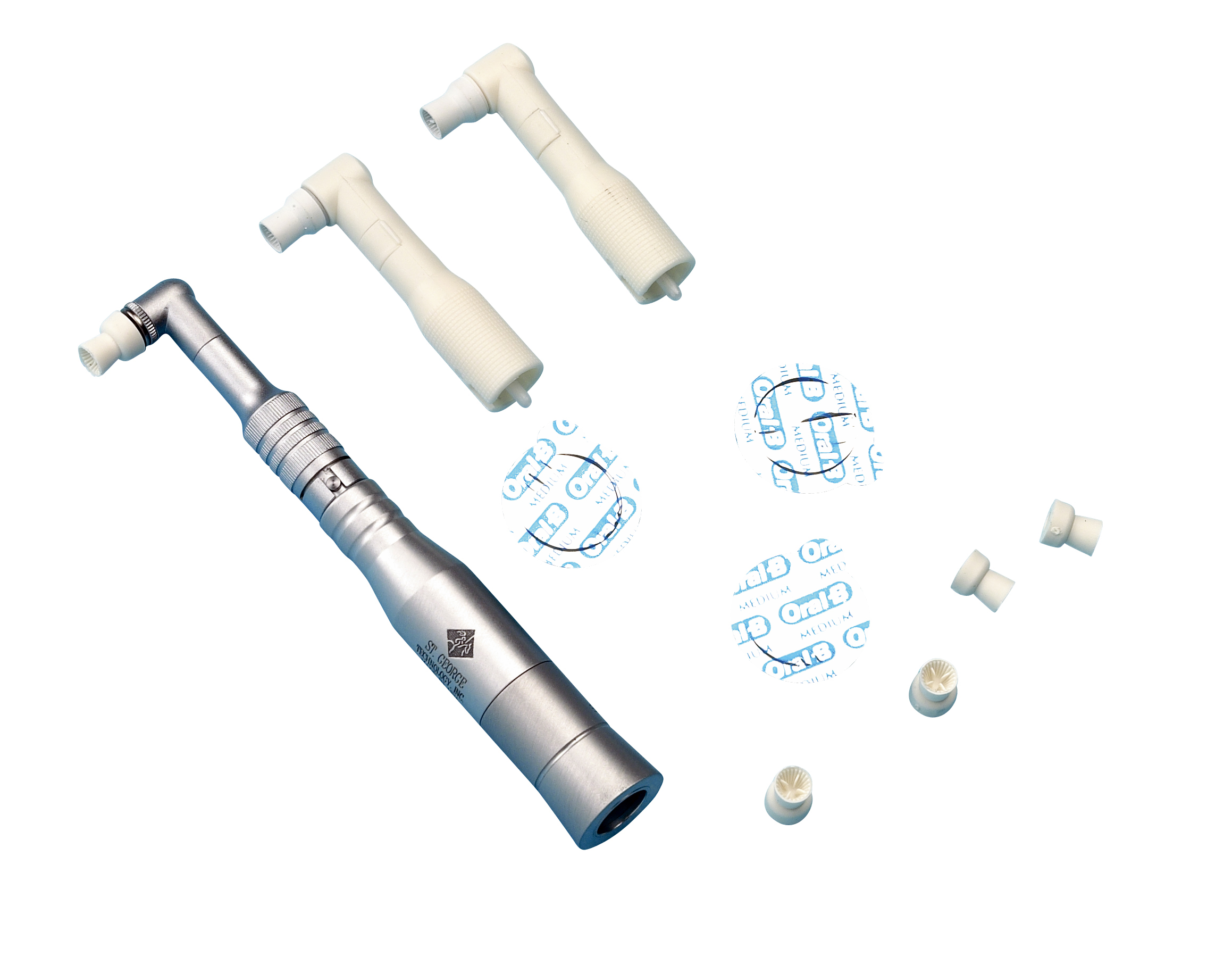 Polishing cups, white, 100/pk