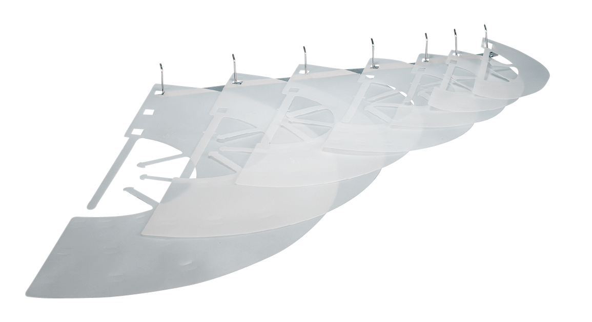 Stainless rack for collars