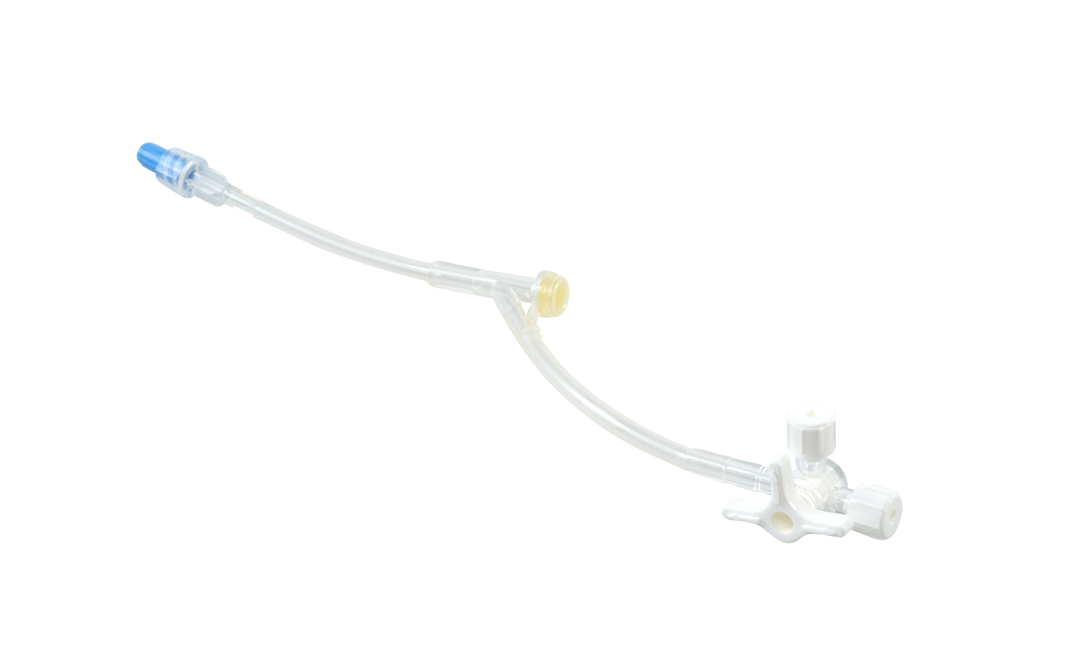 KRUUSE Y extension tube with three way tap