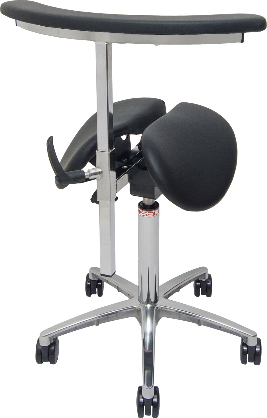 Salli saddle chair with elbow support