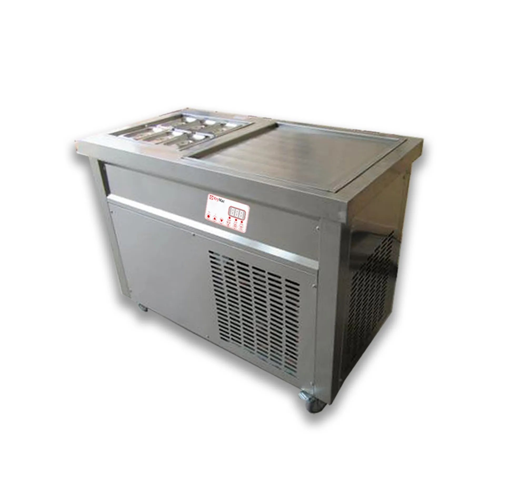 RIC800 Rolled Ice Cream Machine 6 Compartments Krymac