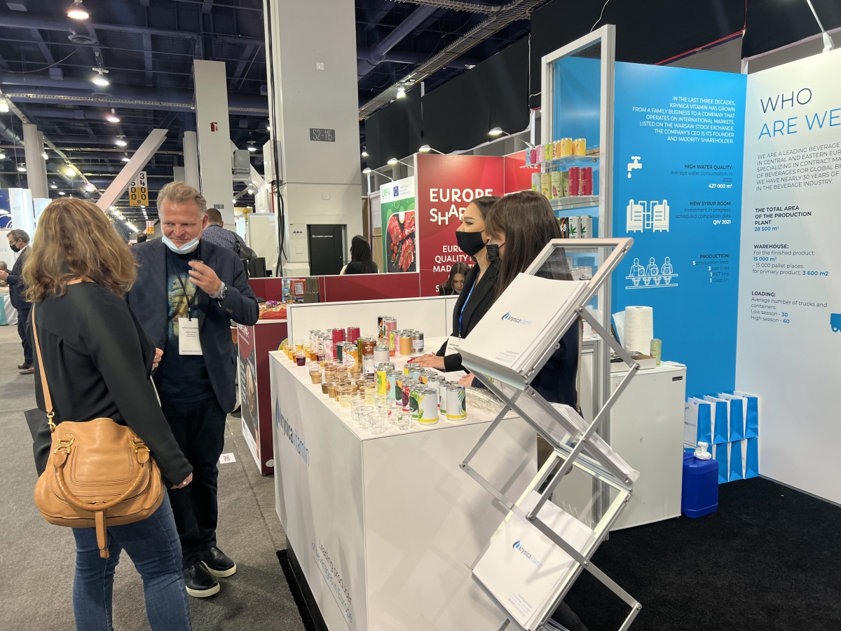Krynica Vitamin participated in Winter Fancy Food Show in Las Vegas
