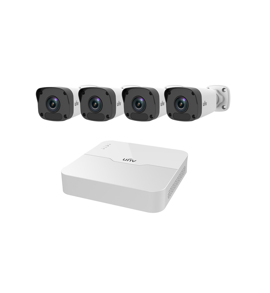 Uniview CCTV Bundle 4 cameras, 2TB HDD & Krypto Install