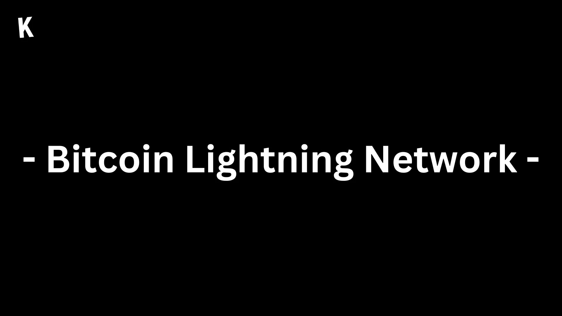 What is the Bitcoin Lightning Network? Krypto Channel