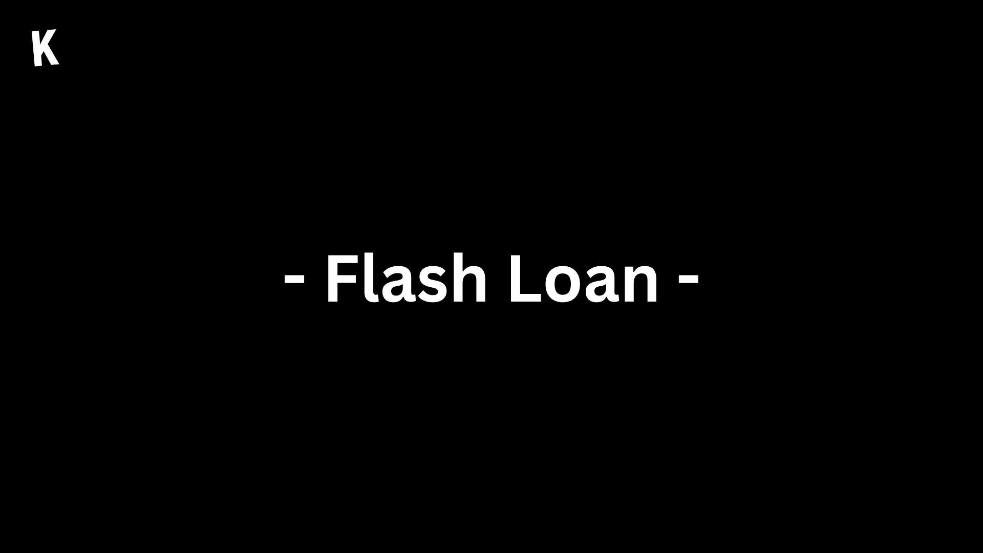 What is a Flash Loan? Krypto Channel