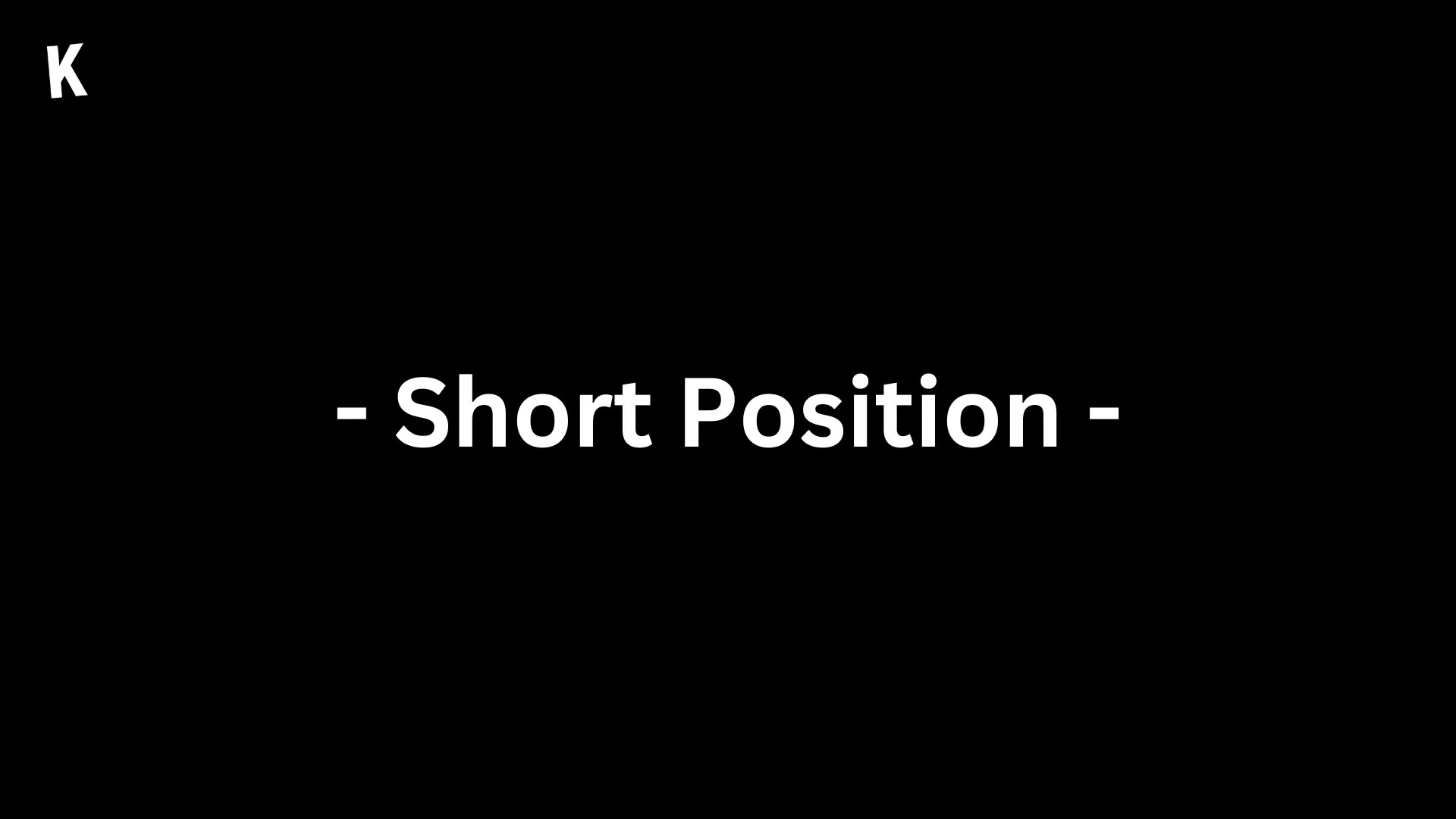 What is a Short Position ? Krypto Channel