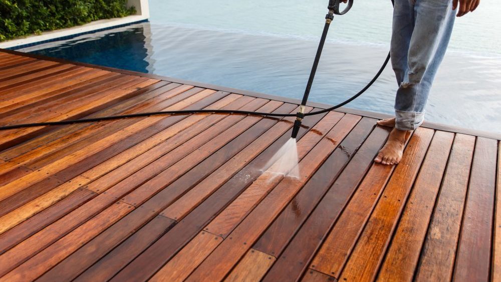 Importance of Pressure Washing Pool Decks Krystal Clear Pools