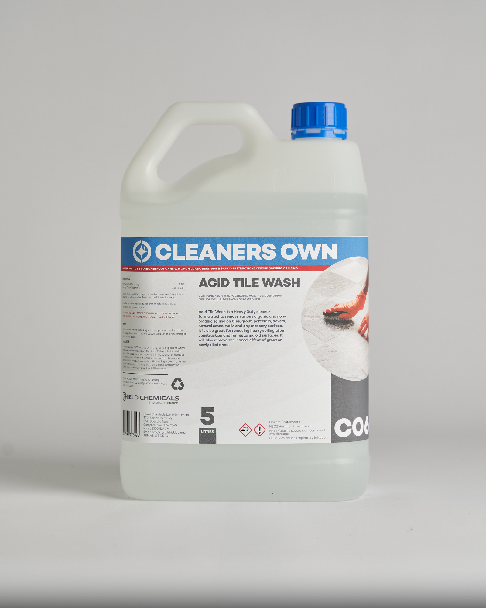 C06 Cleaners Own Acid Tile Wash Krystalshield