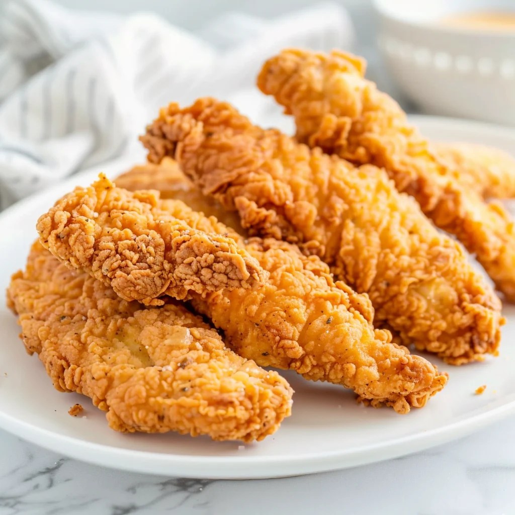 Extra Crispy Fried Chicken Tenders Krystels Cooking