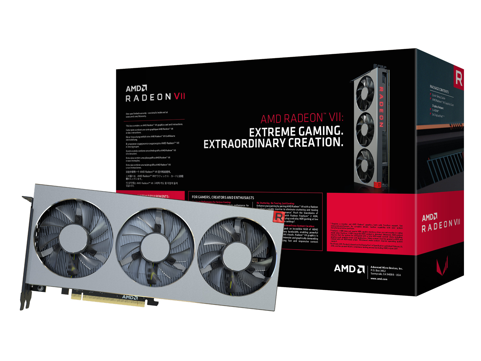 The AMD Radeon 7 graphics card is officially on sale in the UK