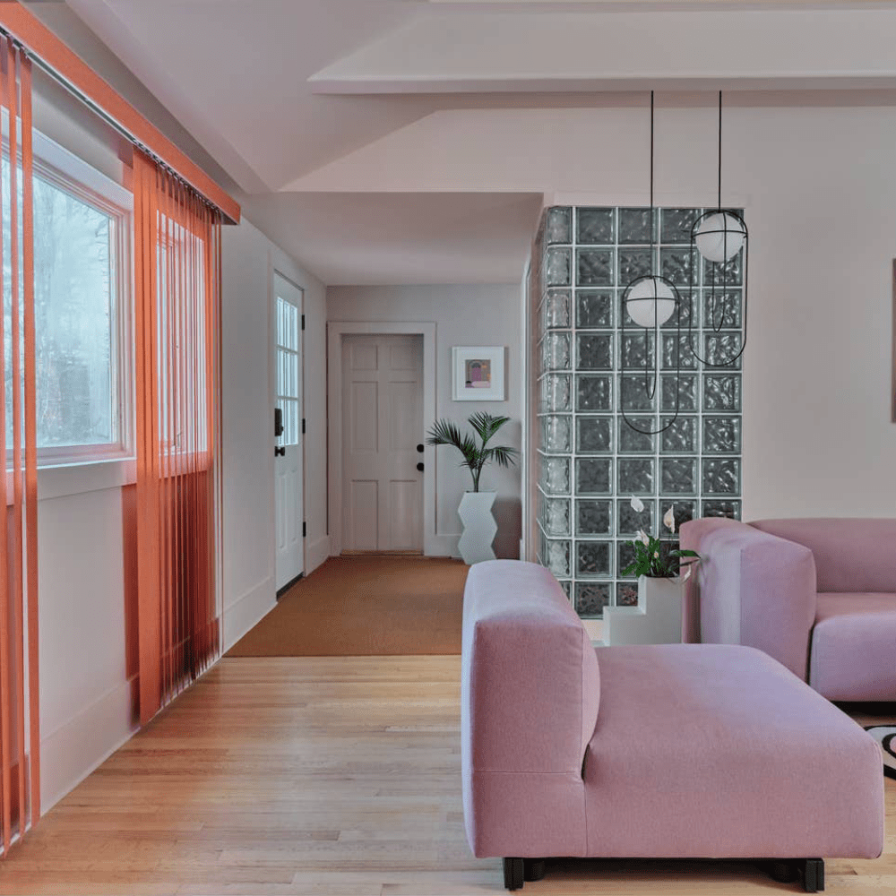 You can shop the colourful interior of this luxury US Airbnb