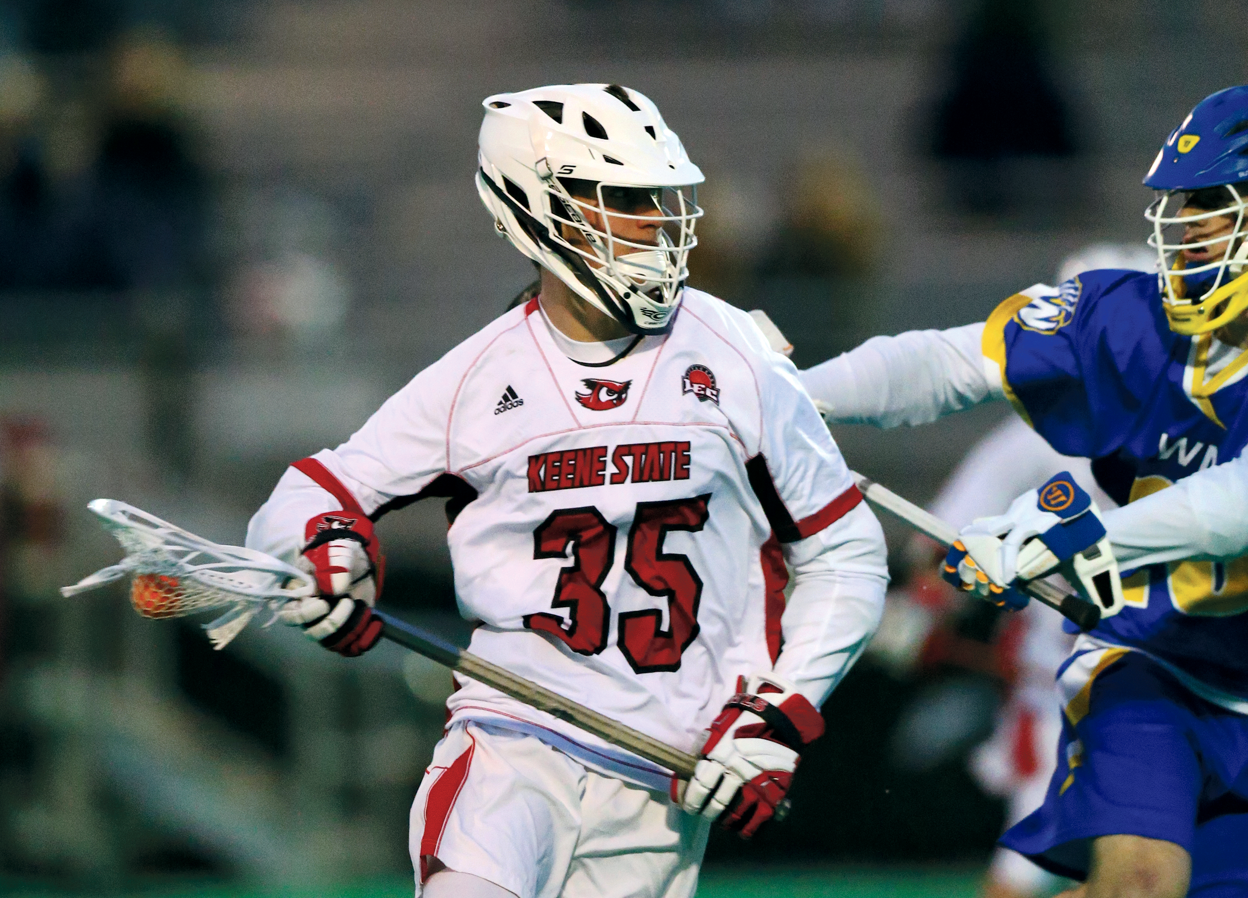 Keene State Owls playing in Adidas The Equinox