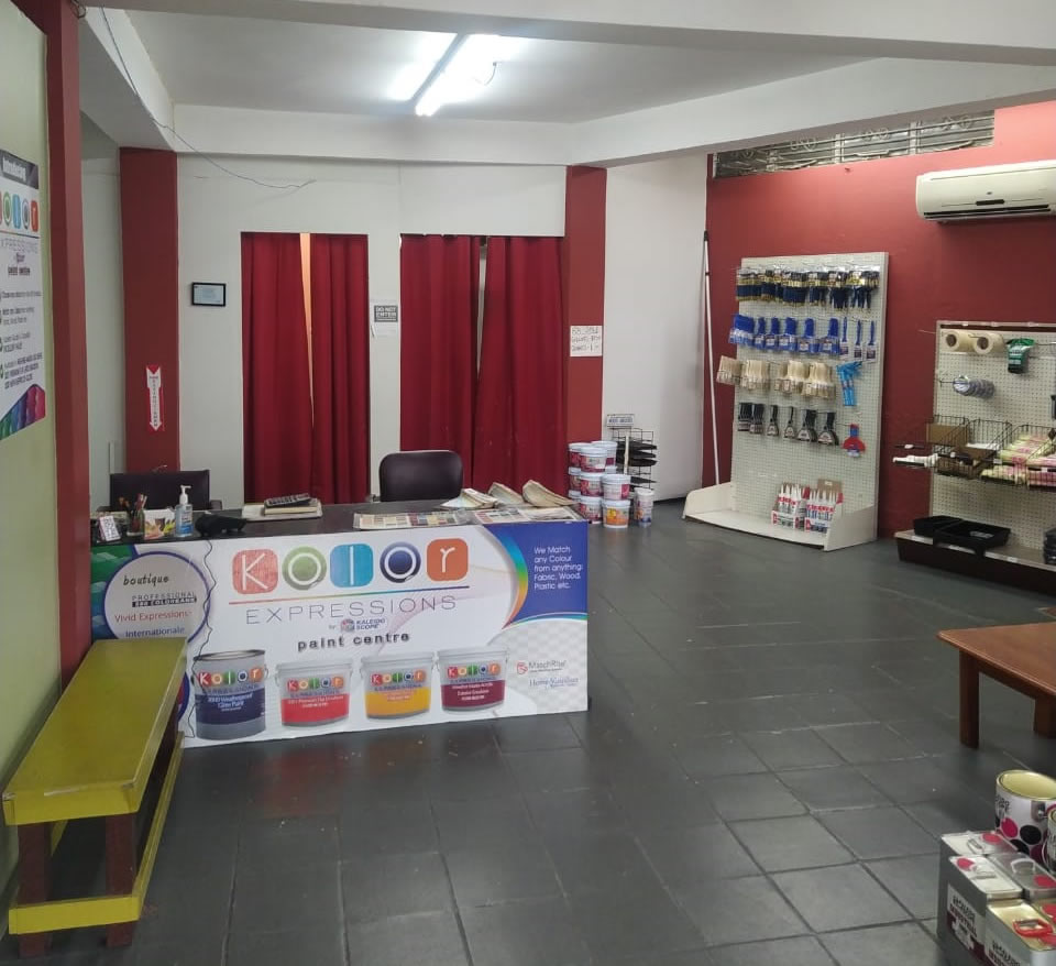 Launched its first Kolor Expressions Paint Centre Kaleidoscope Paints