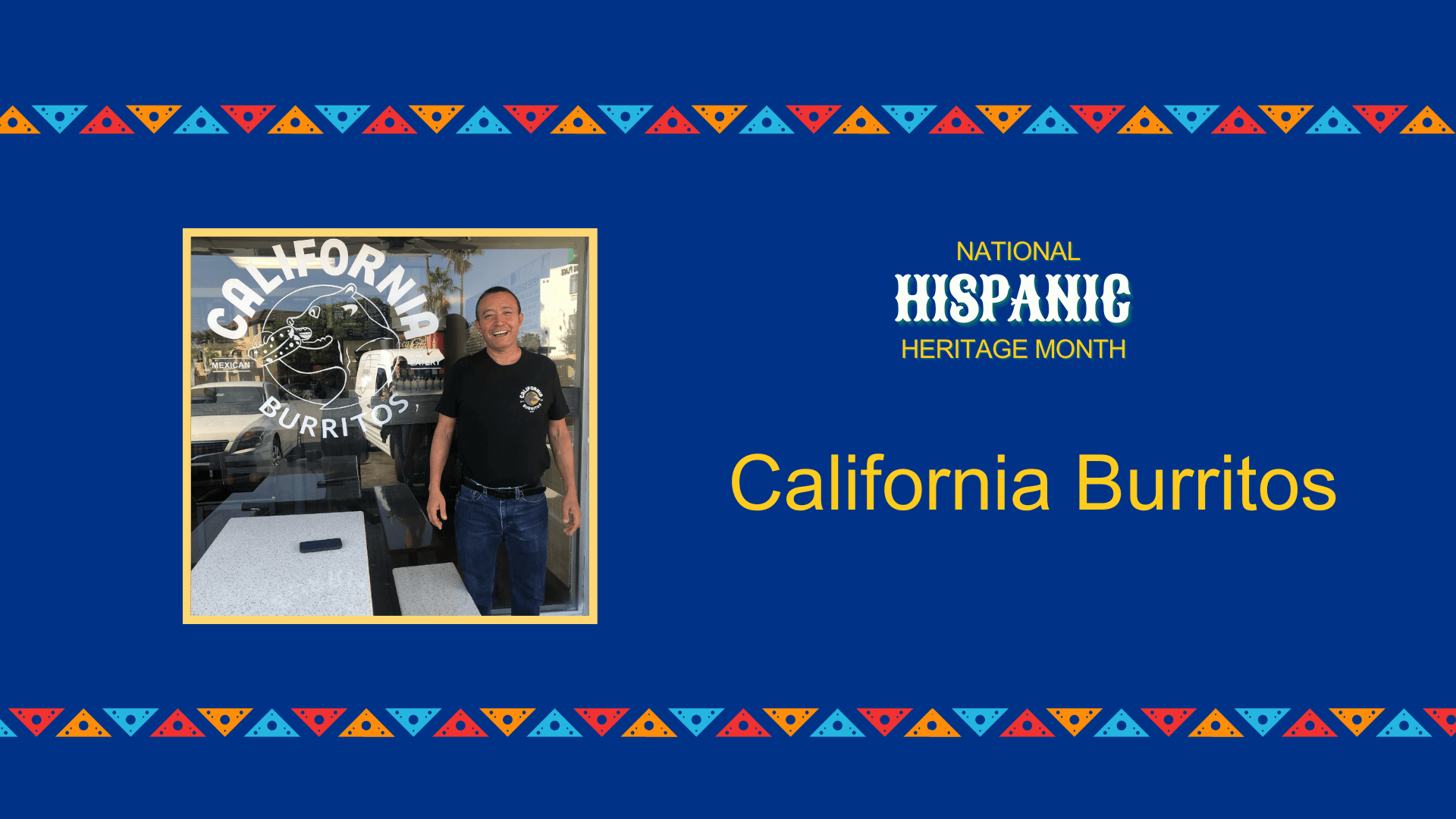 California Burritos Alcanzando el sueño americano con mucho sazón y