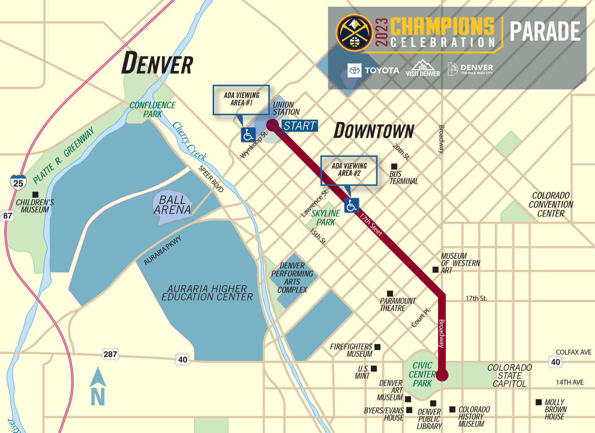 Denver Parade Of Lights Map 2024 Tate Zuzana