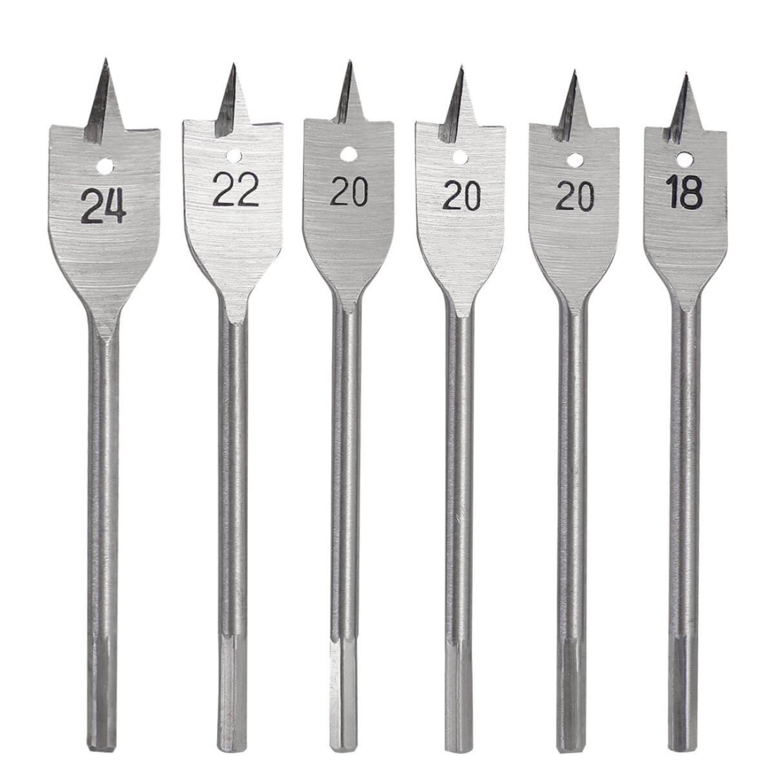 Flat Spade Bits Set