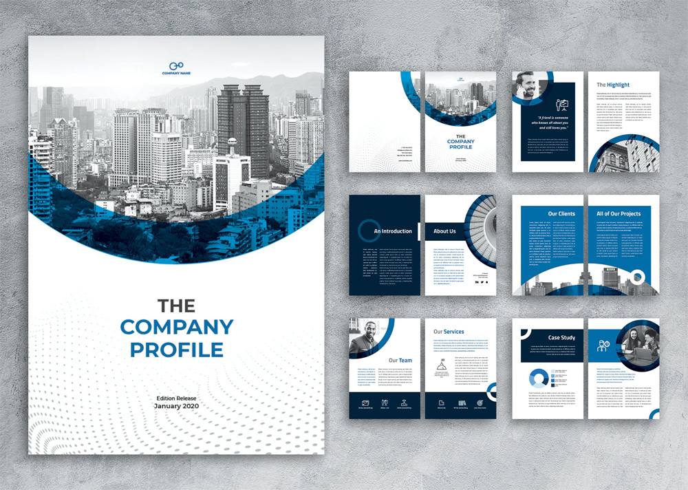 Top 10 Company Profile Brochure Templates ksioks