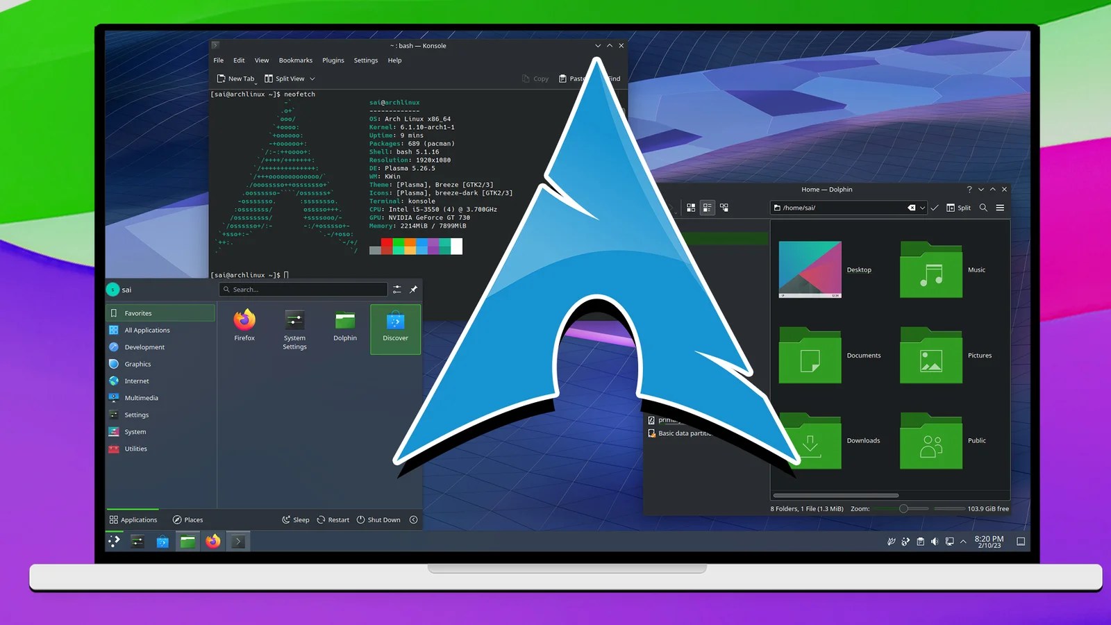 Install Arch Linux in under 5 minutes (2023) ‣ KSKRoyal