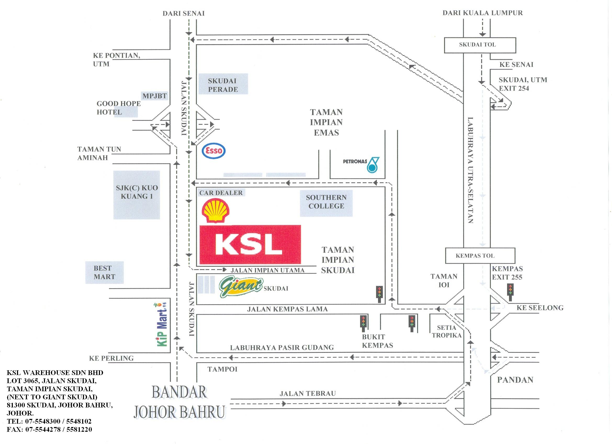 Warehouses Information KSL Warehouse Sdn Bhd