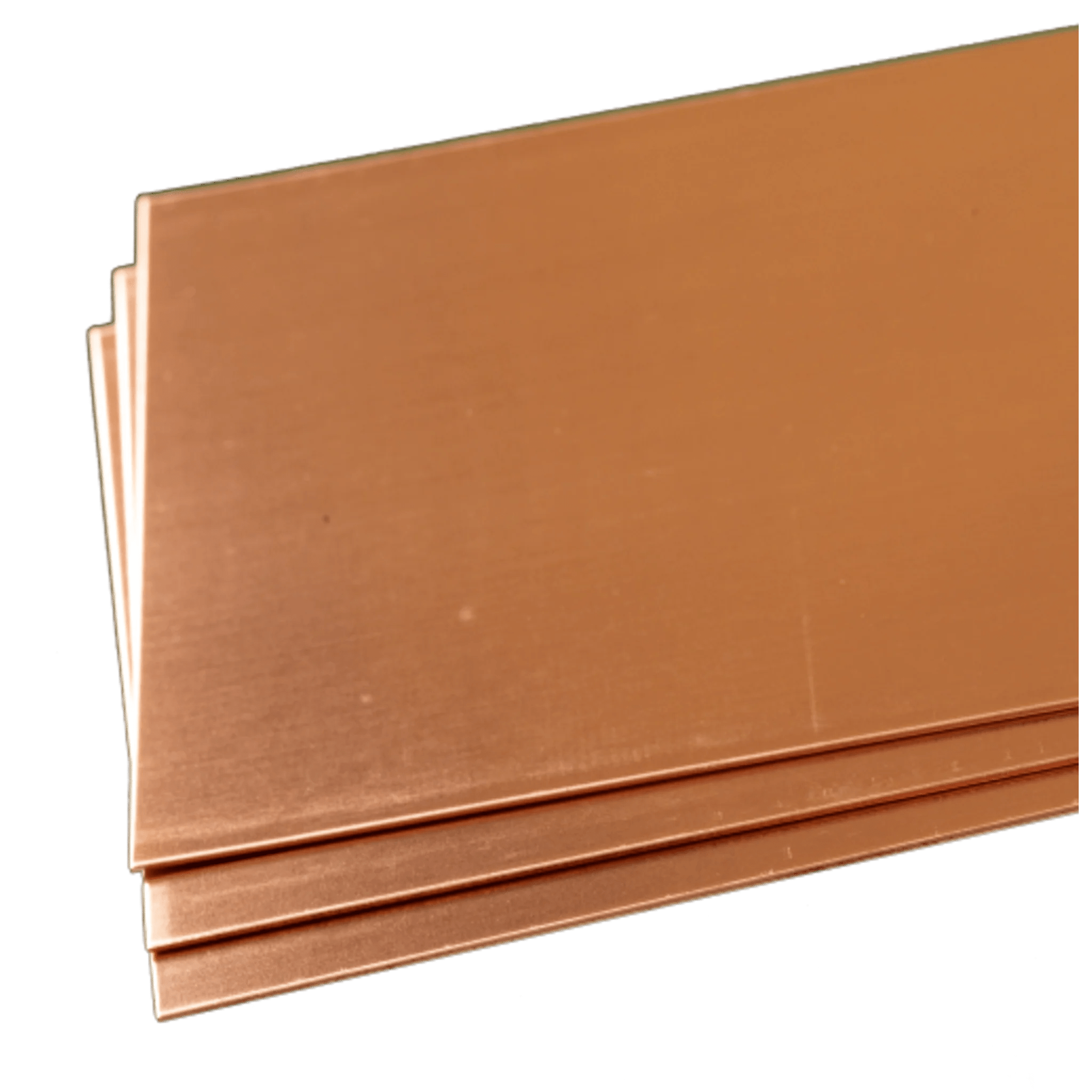Copper Sheet .016" Thick 4" W x 10" L (3 Pieces)K&S Precision Metals