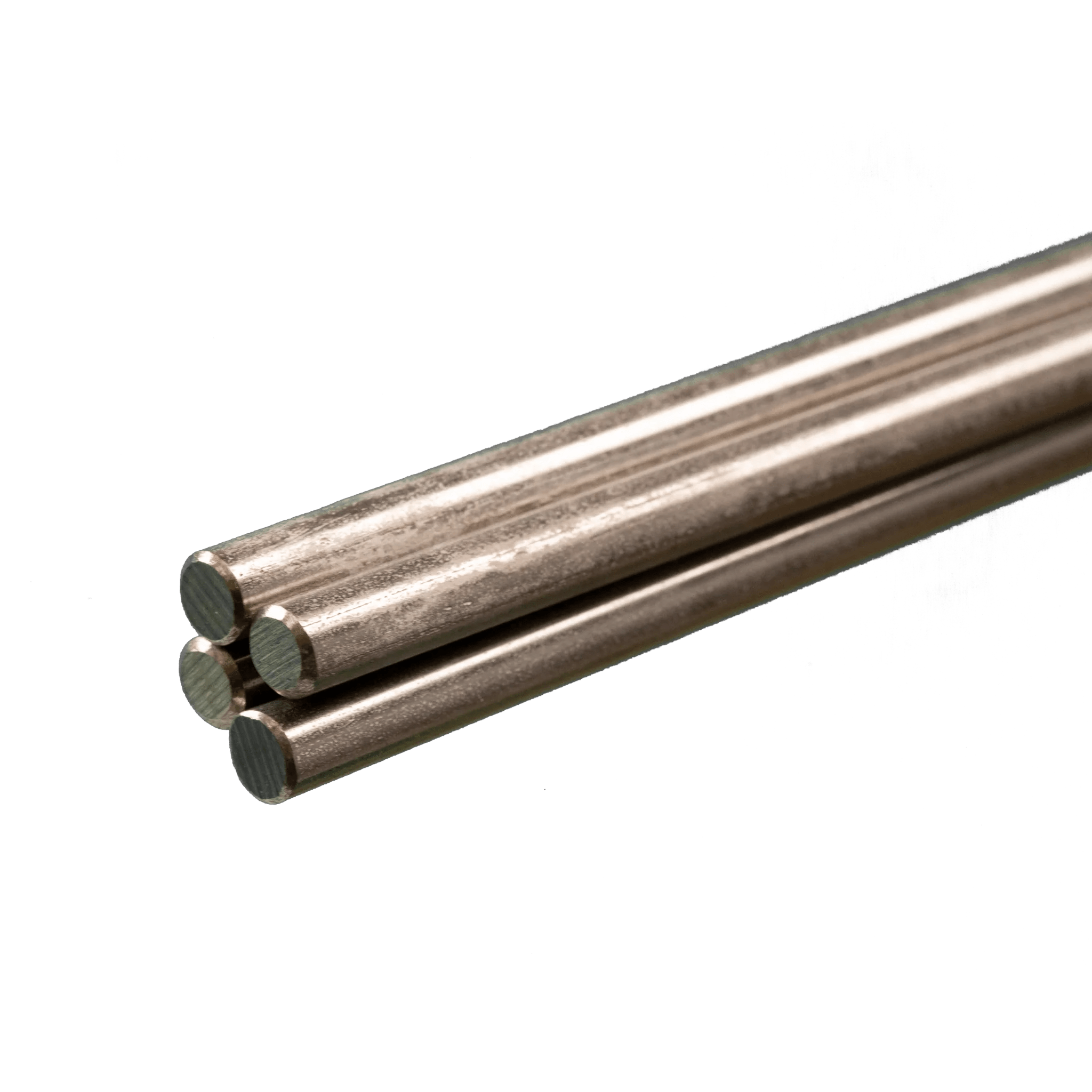 Round Stainless Steel Rod 1/4" OD x 36" Long (4 Pieces) ksmetals