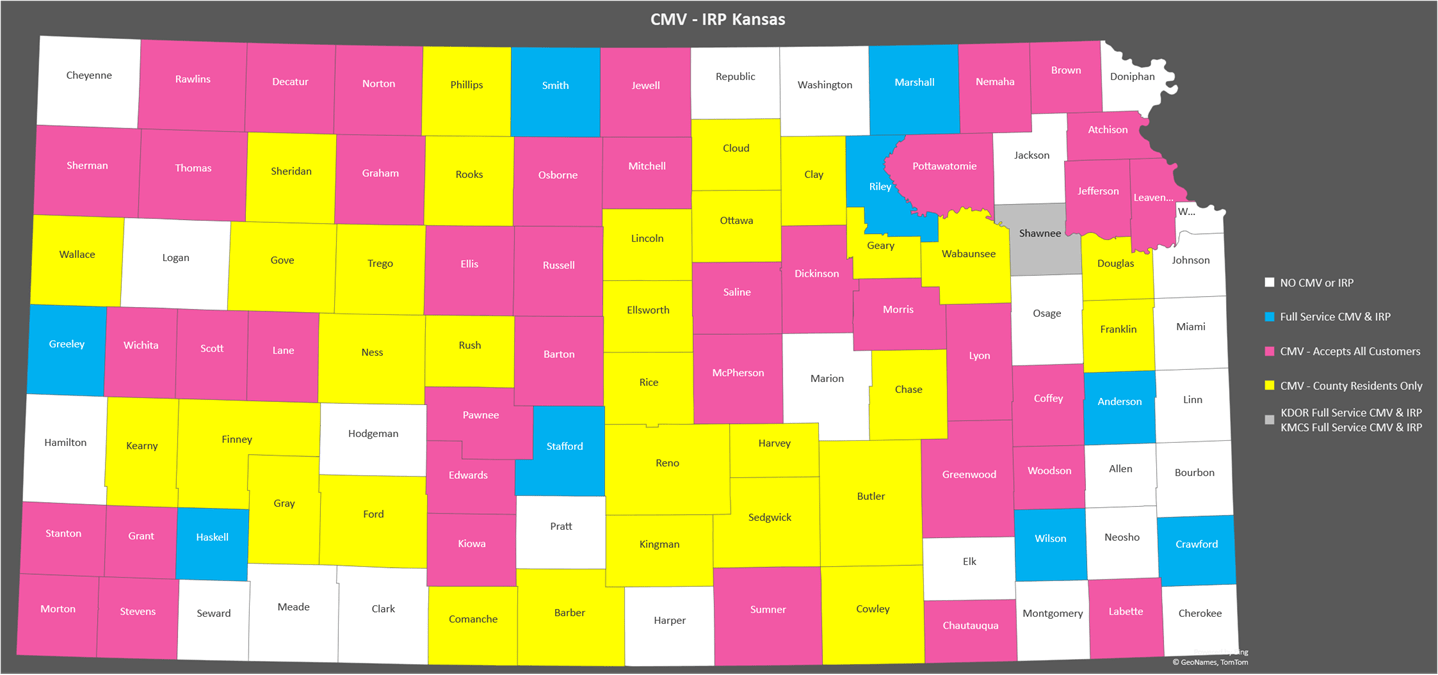 Kansas Department of Revenue Division of Vehicles Commericial Vehicle
