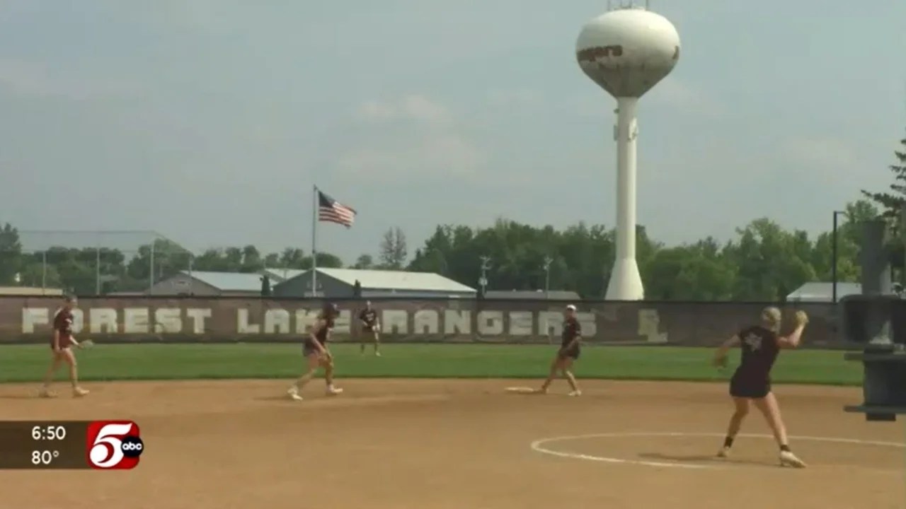 Forest Lake seeks backtoback titles at State Softball Tourney KSTP