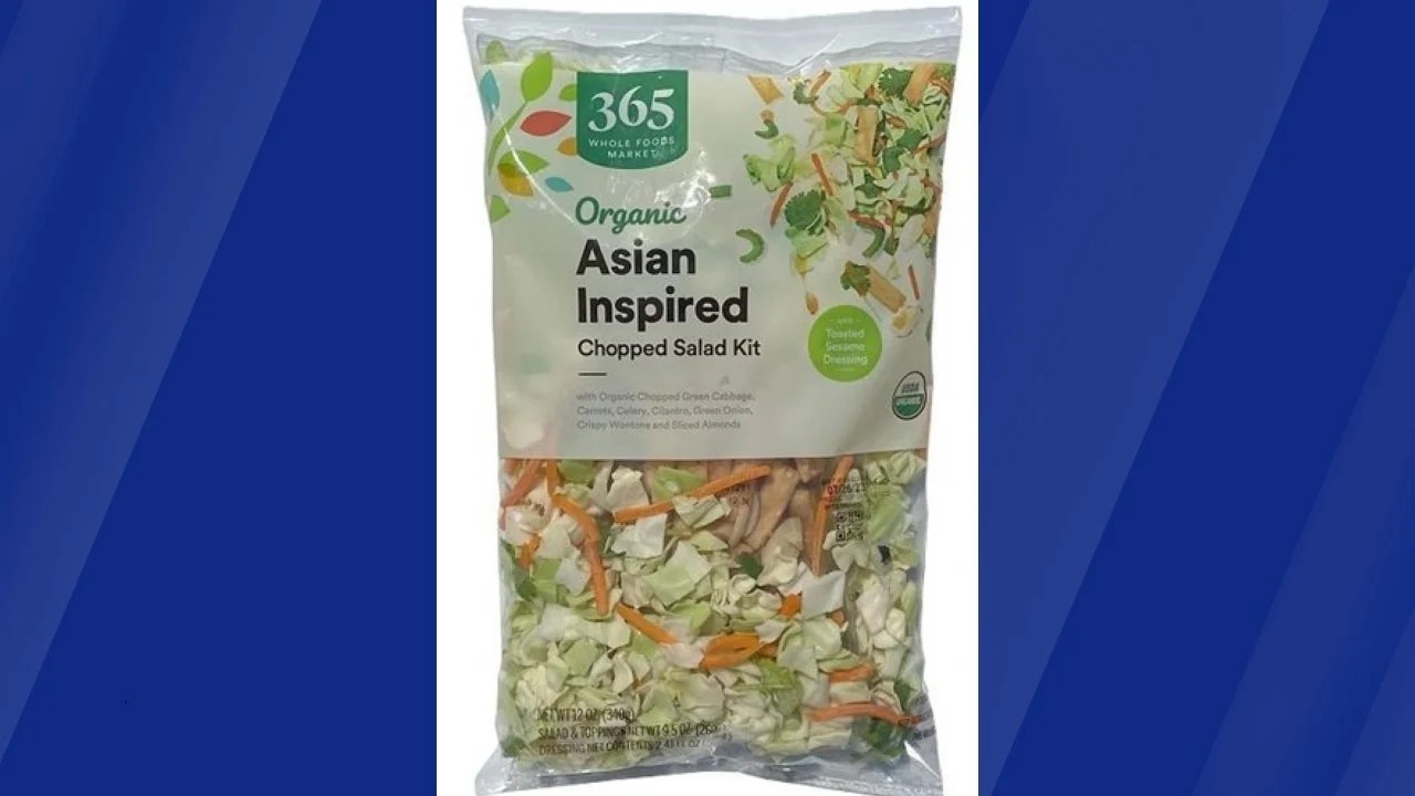 Salad kit recalled from Whole Foods Market for unlisted allergens