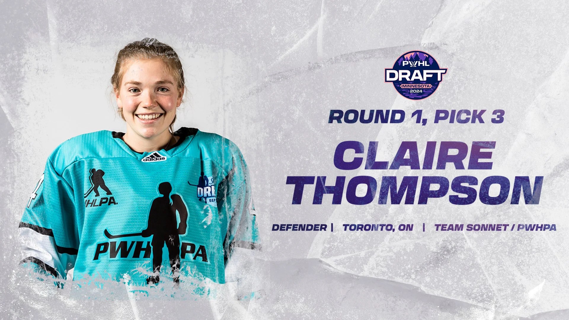 Minnesota adds defenseman Claire Thompson in the first round of the PWHL Draft - KSTP.com 5