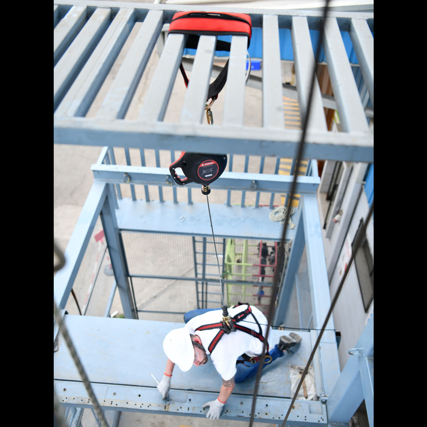 KStrong® 10' Choker Style Anchor Strap with Wear Pad KStrong