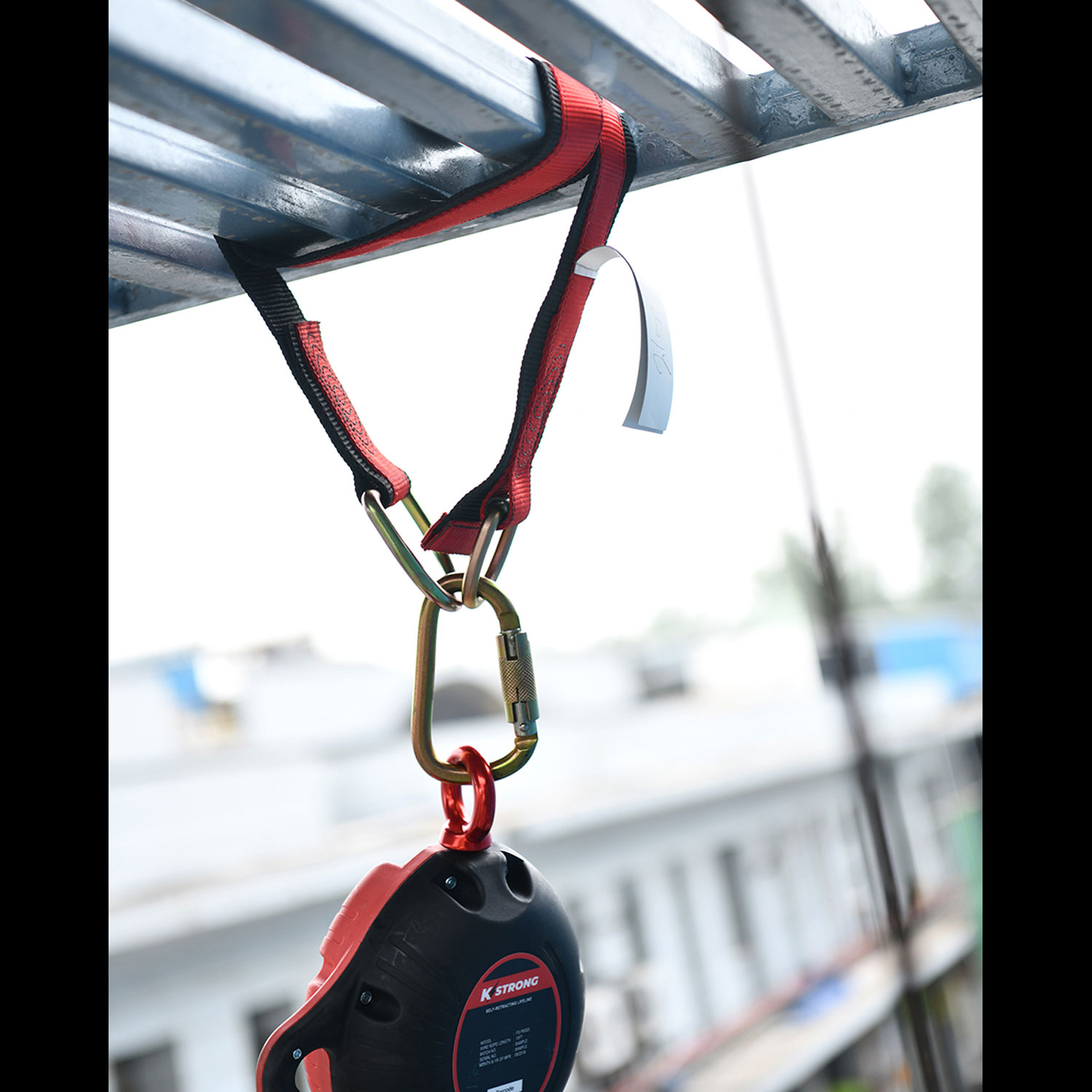 KStrong® 10' Choker Style Anchor Strap with Wear Pad KStrong