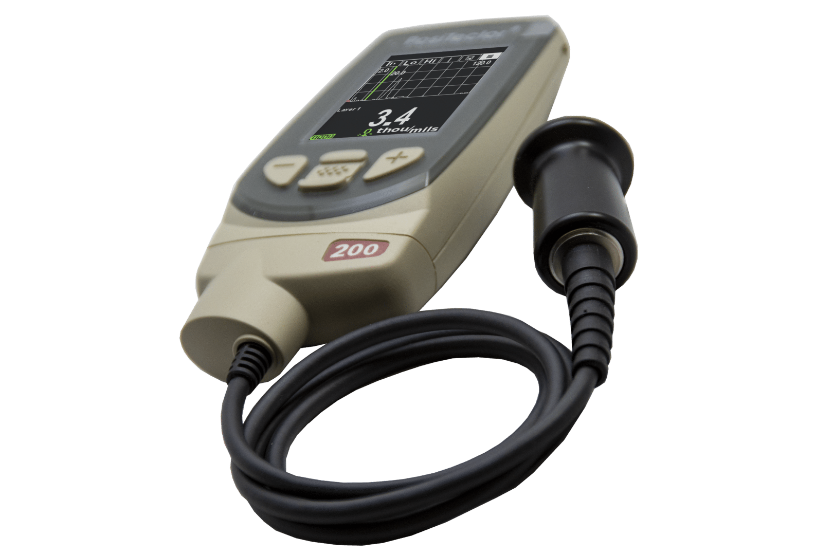 PosiTector 200 | Ultrasonic Coating Thickness Gauge