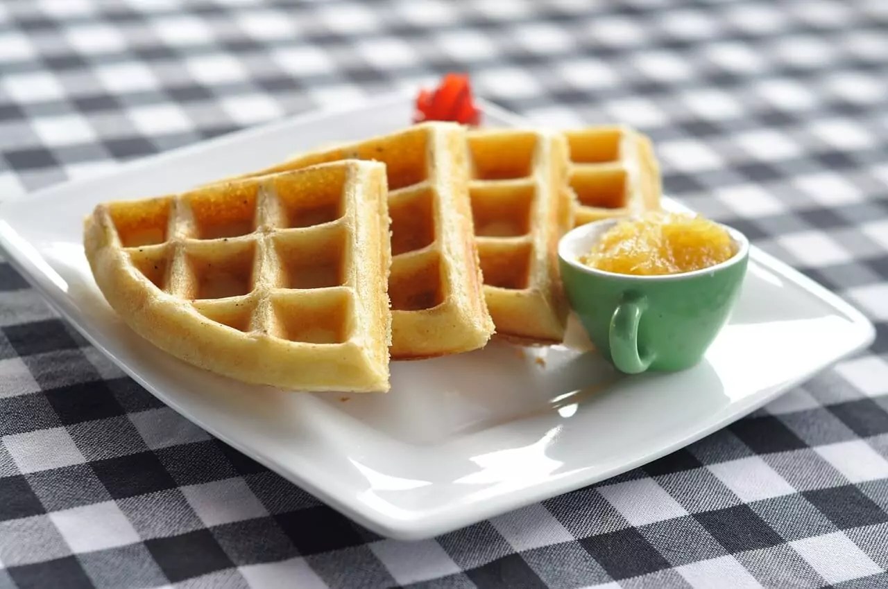 Waffle Recipe Without Milk, Baking Powder Or Eggs Great For Any Diet
