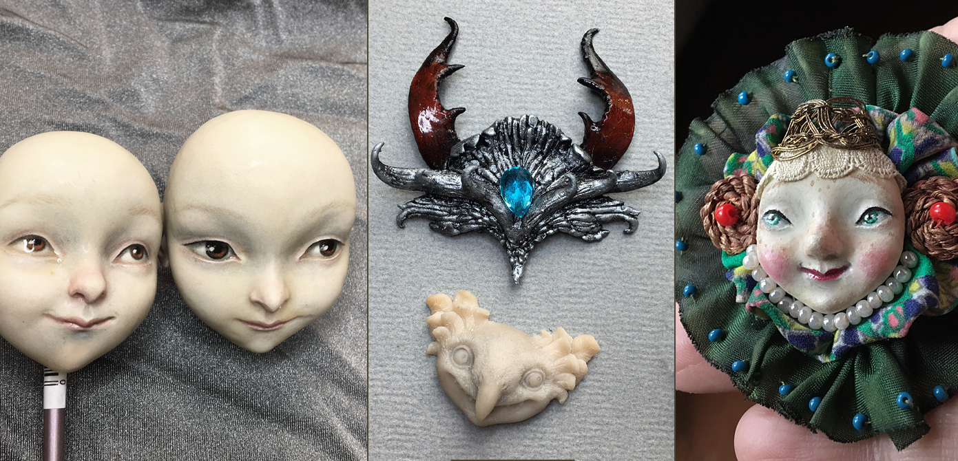 Process of making dolls Katya Tal