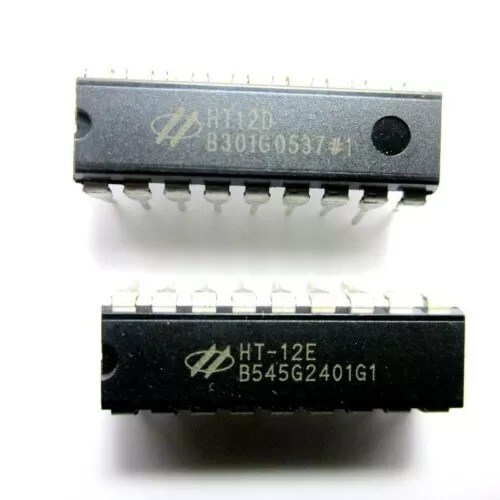 HT12E/HT12D Encoder Decoder pair for Rf Modules – Ktechnics Systems