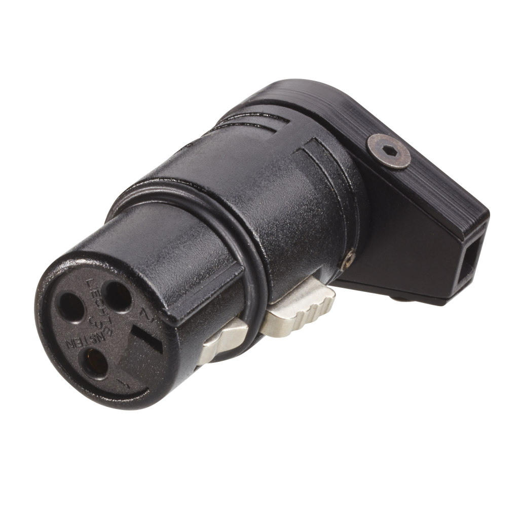 KPRCF The Mighty BoomPole Low Profile XLR Right Angle Connector