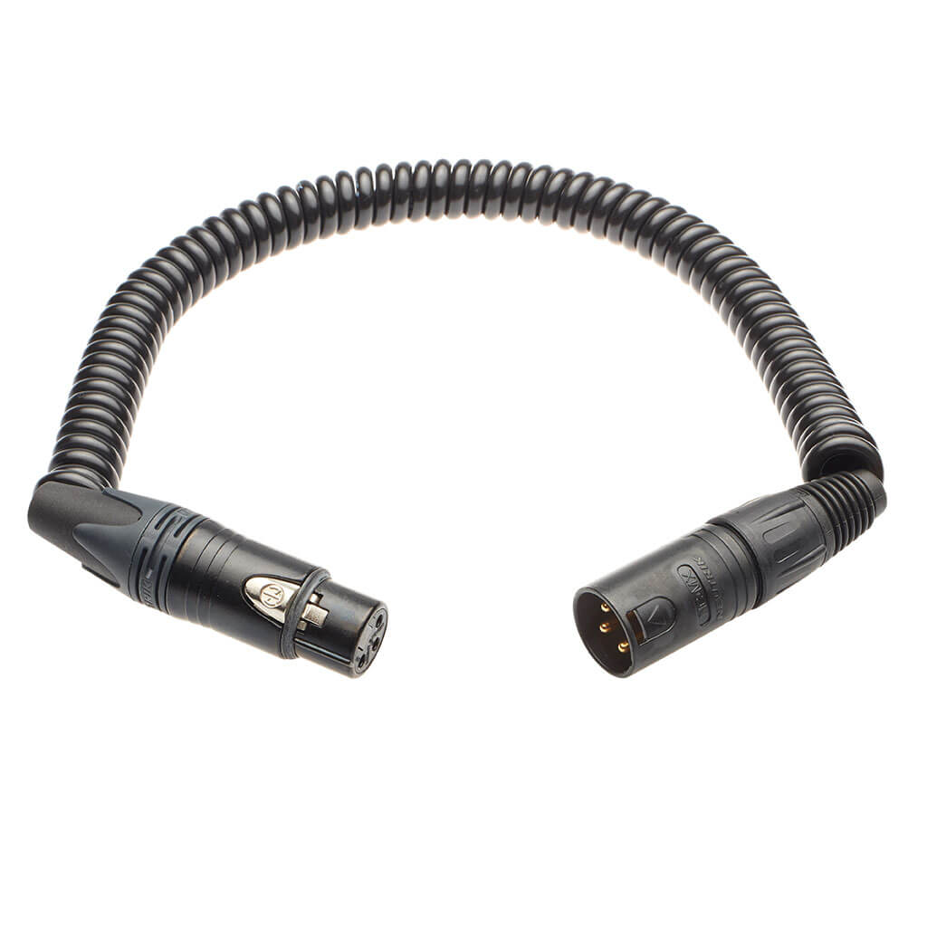 KPC10N XLR Jumper Cable with Neutrik Connector, stretches to 10' · KTek