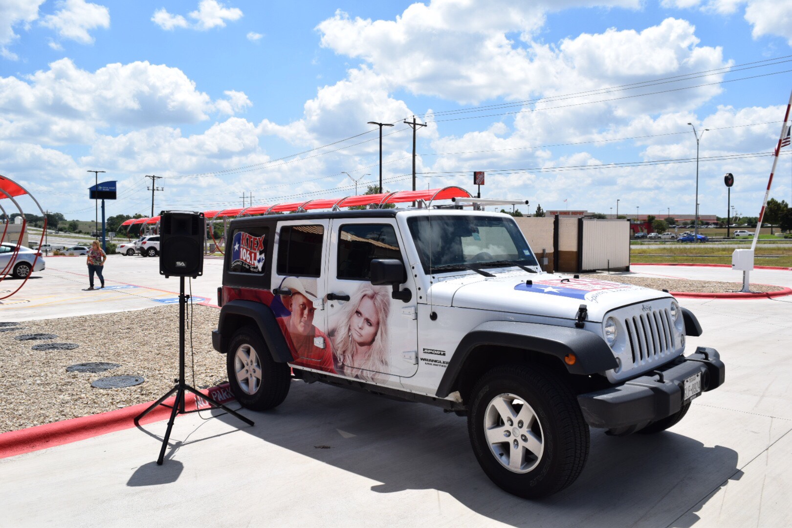 Car Wash USA Express Grand Opening KTEX 106.1