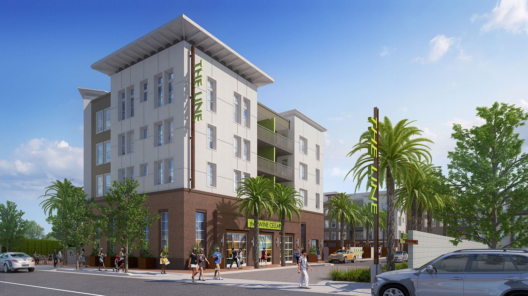 The Line Santa Ana apartments under construction KTGY
