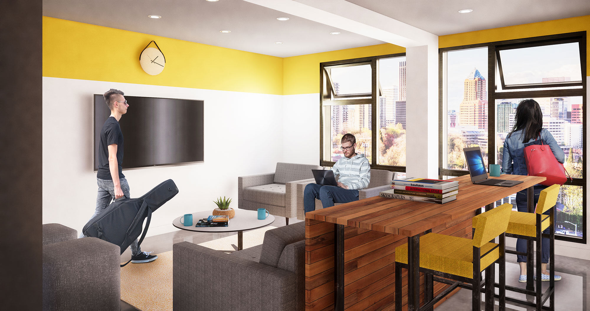 Modular Student Housing Mod Hall Prefab Dorms KTGY Architecture