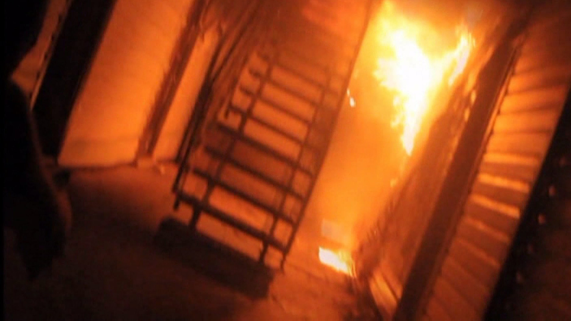 Dramatic Rescue of Child Who Jumped From Burning Alabama Building Caught on Video KTLA