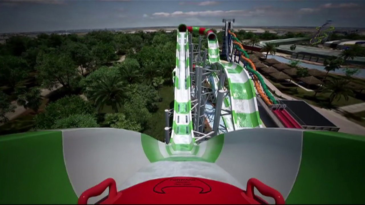 Texas Water Park Claims to Be Building World’s Tallest Water Slide KTLA