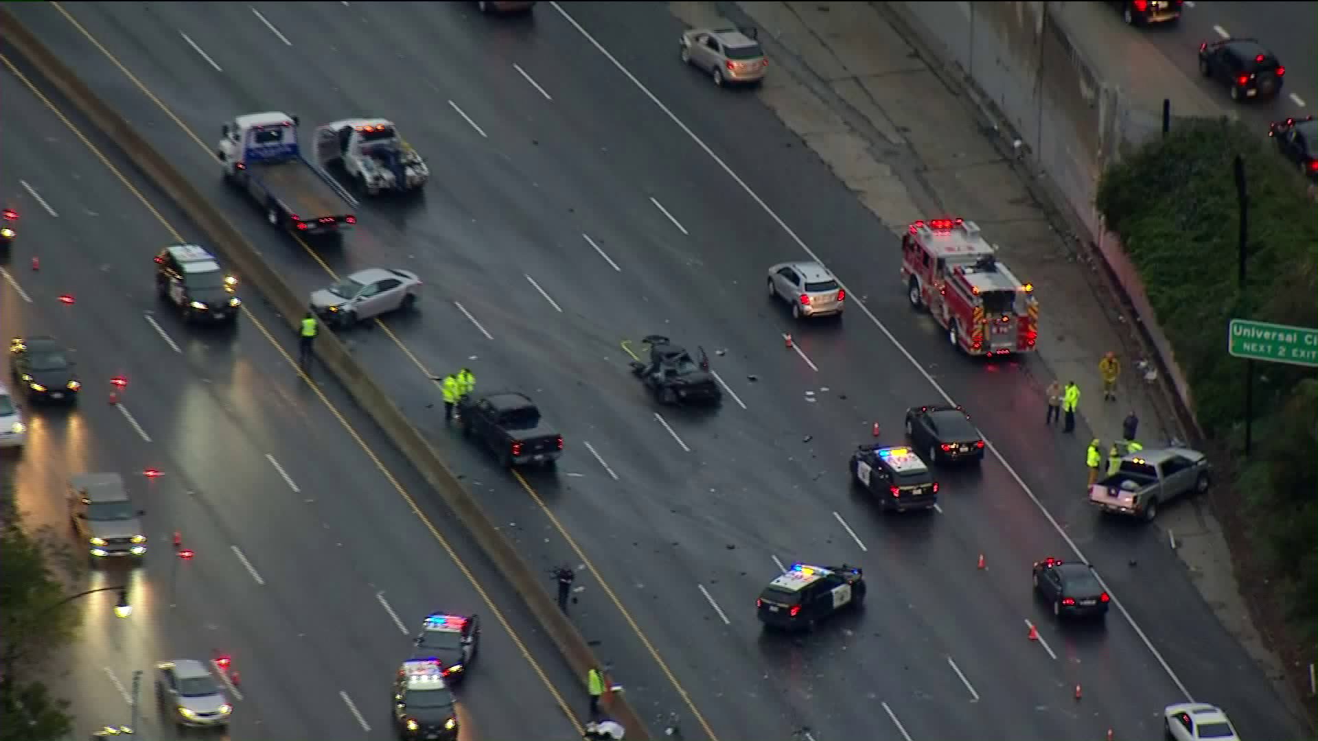 South El Monte Man Killed After Car Hydroplanes on the 101 Freeway in
