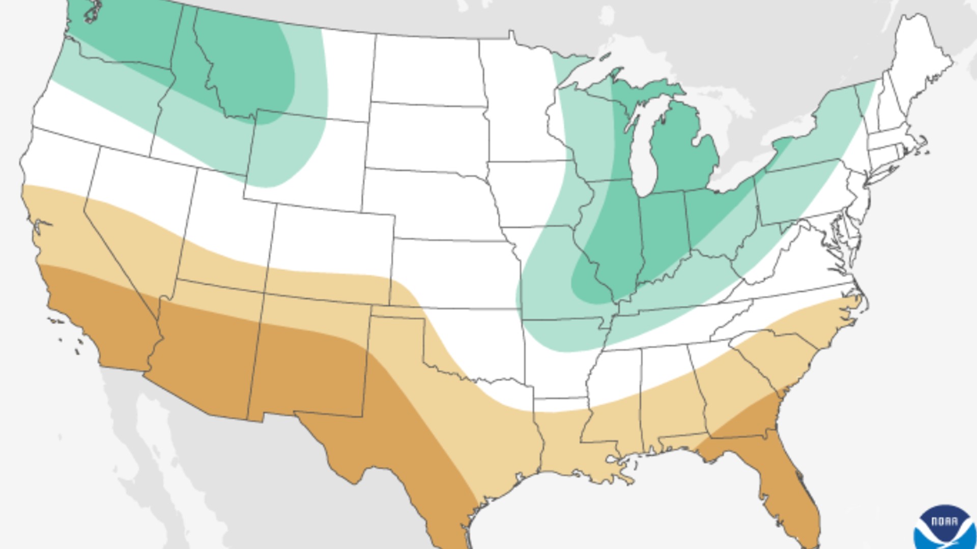 California Winter 2023 Noaa Winter Outlook: Here's The Southern California Forecast As La Niña Emerges