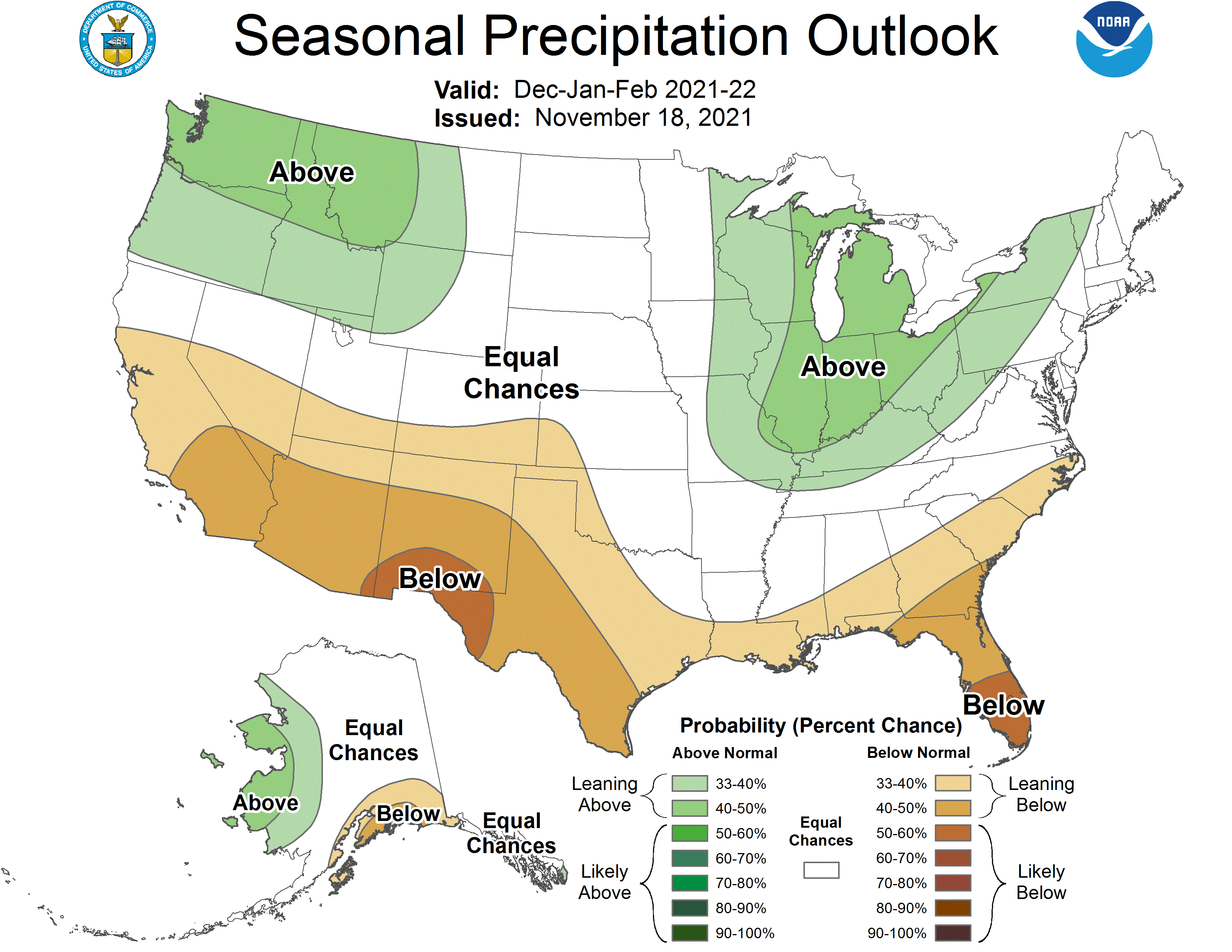 California drought and La Niña update