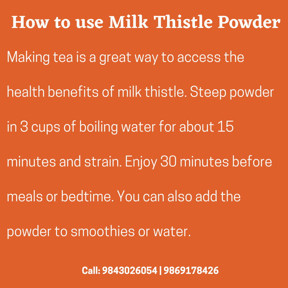 Milk Thistle PowderVegan Product In Kathmandu, Nepal Ktm Glamour