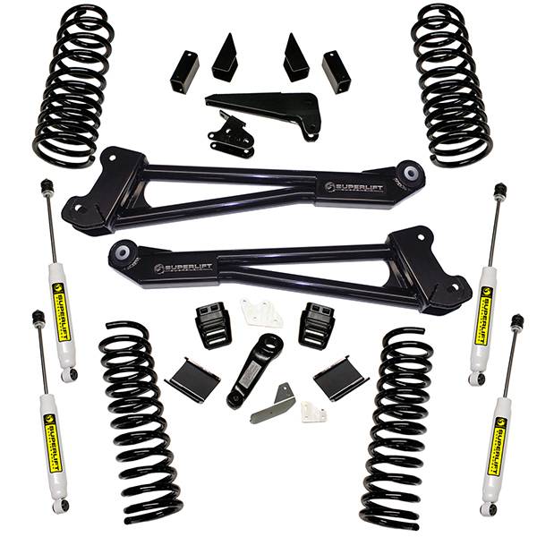 Superlift Suspension Lift Kit, Dodge (201415) 2500 6.7L Diesel 4x4, 4