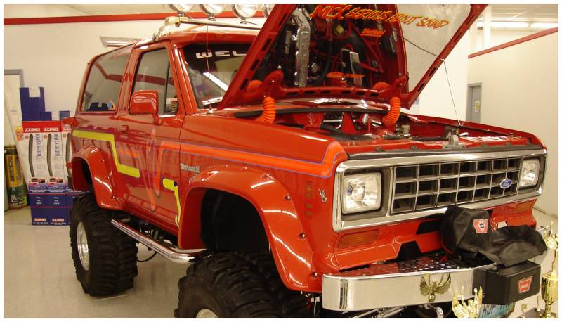 Bushwacker Fender Flares,Ford (198388) Bronco II Front Pair(CutOut)
