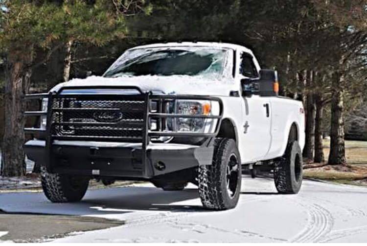 Tough Country Custom Traditional Front Bumper, Ford (199904) F250/F